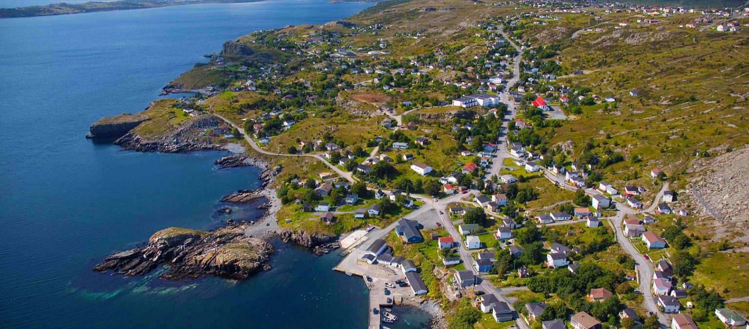 Location Town of Upper Island Cove